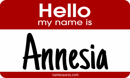 Hello my name is Annesia png download