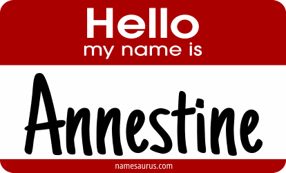 Hello my name is Annestine png download