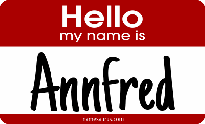 Hello my name is Annfred png download