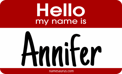 Hello my name is Annifer png download