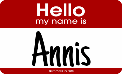 Hello my name is Annis png download