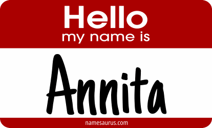 Hello my name is Annita png download
