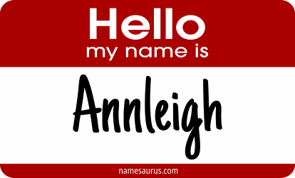 Hello my name is Annleigh png download