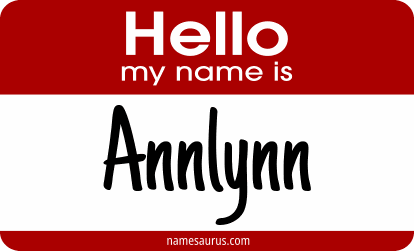 Hello my name is Annlynn png download