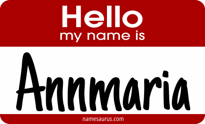 Hello my name is Annmaria png download