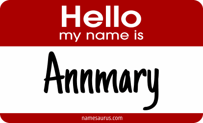 Hello my name is Annmary png download