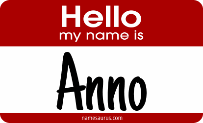 Hello my name is Anno png download