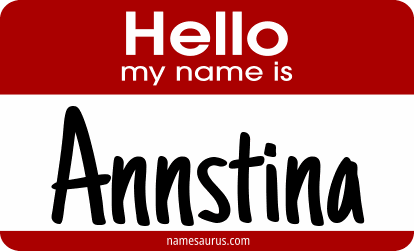 Hello my name is Annstina png download