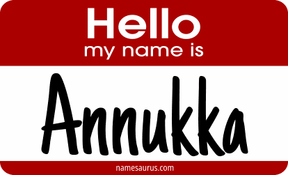 Hello my name is Annukka png download