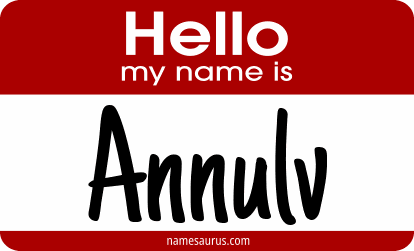 Hello my name is Annulv png download