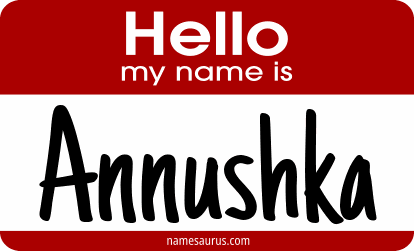 Hello my name is Annushka png download