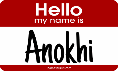 Hello my name is Anokhi png download