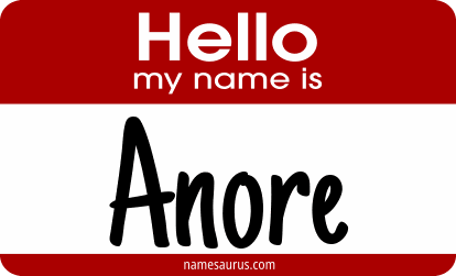 Hello my name is Anore png download