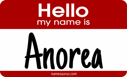 Hello my name is Anorea png download