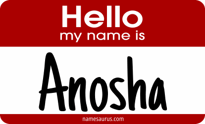 Hello my name is Anosha png download