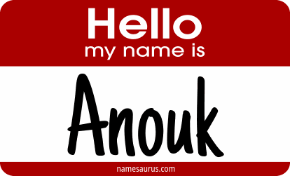 Hello my name is Anouk png download