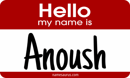 Hello my name is Anoush png download