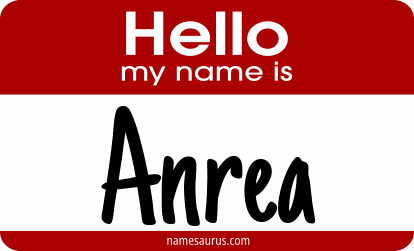 Hello my name is Anrea png download