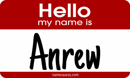 Hello my name is Anrew png download