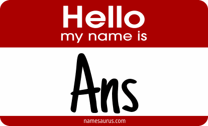 Hello my name is Ans png download
