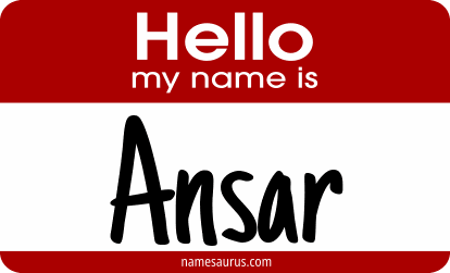 Hello my name is Ansar png download