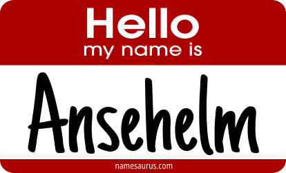 Hello my name is Ansehelm png download