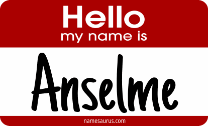 Hello my name is Anselme png download