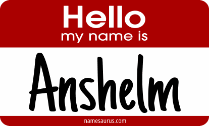 Hello my name is Anshelm png download