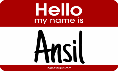 Hello my name is Ansil png download