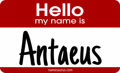 Hello my name is Antaeus png download