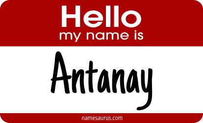 Hello my name is Antanay png download
