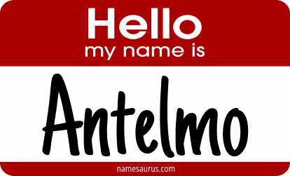 Hello my name is Antelmo png download