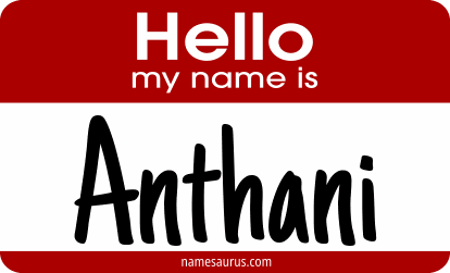 Hello my name is Anthani png download