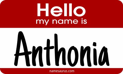 Hello my name is Anthonia png download