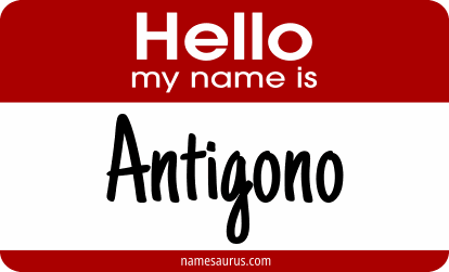 Hello my name is Antigono png download
