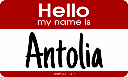 Hello my name is Antolia png download