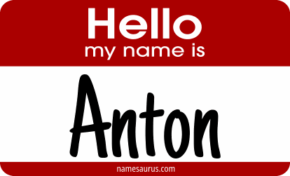 Hello my name is Anton png download