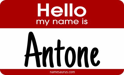 Hello my name is Antone png download