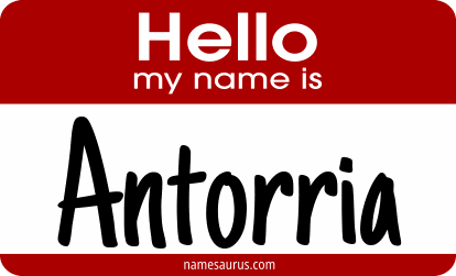 Hello my name is Antorria png download