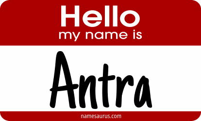 Hello my name is Antra png download