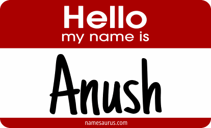 Hello my name is Anush png download