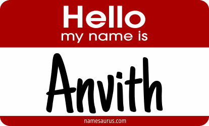Hello my name is Anvith png download