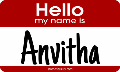 Hello my name is Anvitha png download