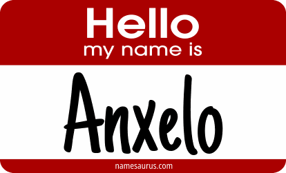 Hello my name is Anxelo png download