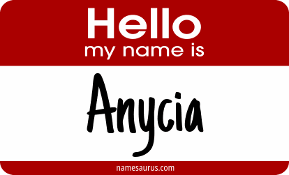 Hello my name is Anycia png download