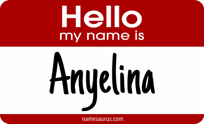 Hello my name is Anyelina png download