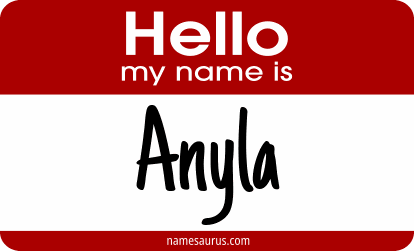 Hello my name is Anyla png download