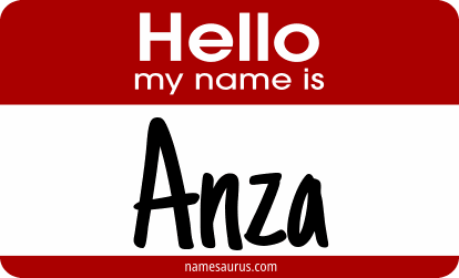 Hello my name is Anza png download