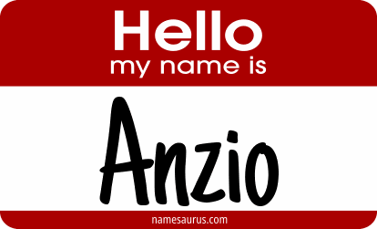 Hello my name is Anzio png download