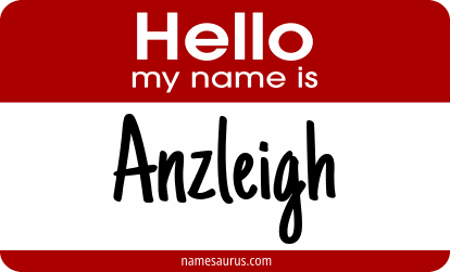 Hello my name is Anzleigh png download